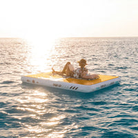 POP Board Co. POPUP DOCK 8’ x 7’ x 8” POP UP DOCK - Inflatable Dock - Party Barge - 60 Day Guarantee