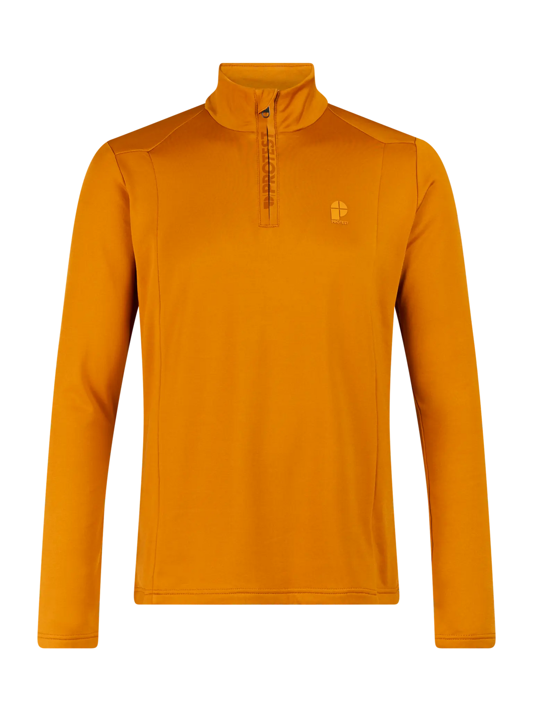Protest REWILL Mid Layer in Maple Brown - front view