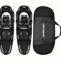 Retrospec Black Ice / 21 in (80-120lbs) Retrospec Drifter Lightweight Snowshoes