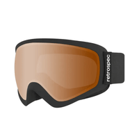Retrospec Matte Black and Citrine Retrospec Dipper Kids' Ski & Snowboard Goggles Retrospec Dipper Kids' Ski & Snowboard Goggles - Ottawa Valley Air 