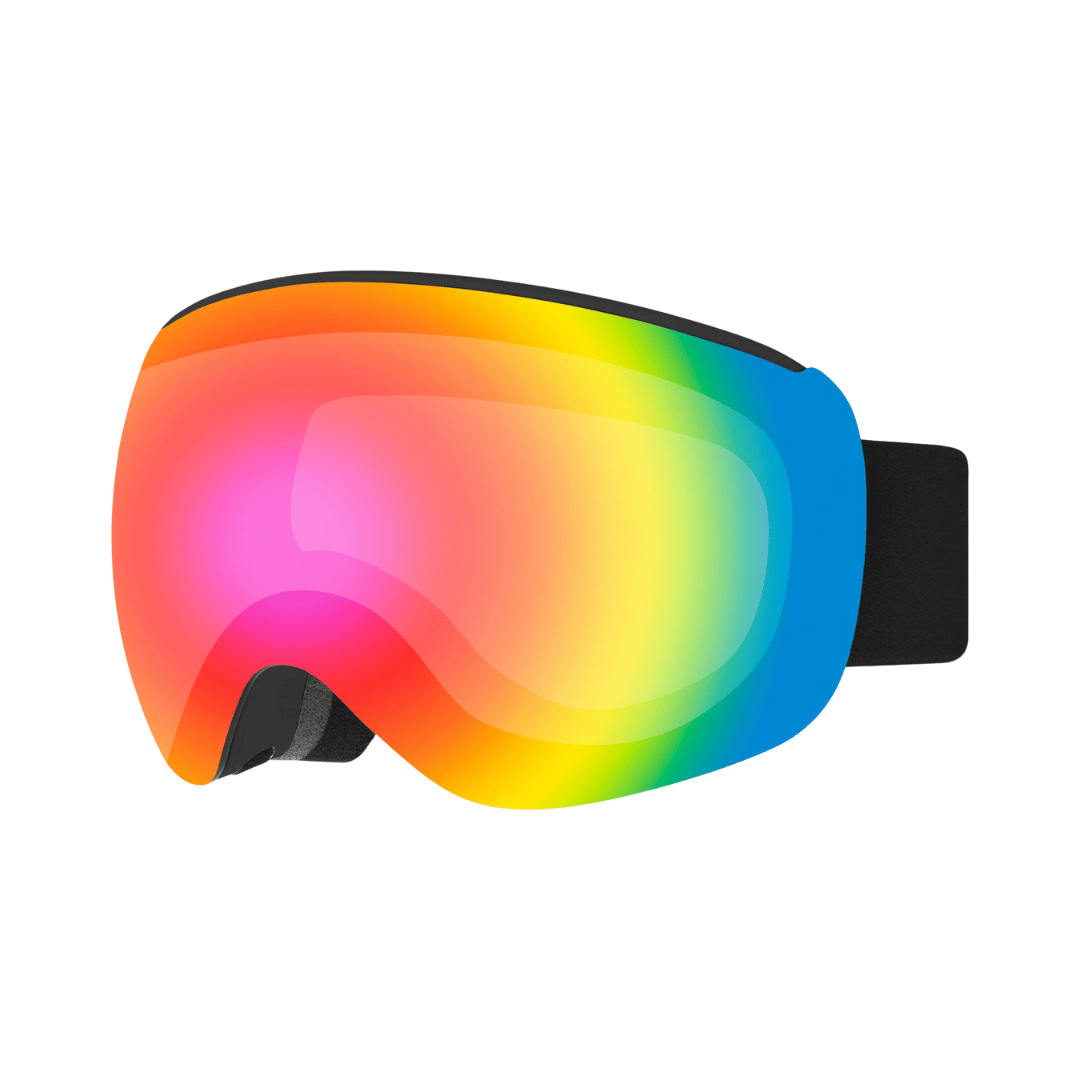 Retrospec Matte Black/Kaleido Retrospec Dipper Plus Kids' Ski & Snowboard Goggles Retrospec Dipper Plus Kids' Ski & Snowboard Goggles - Ottawa Valley 