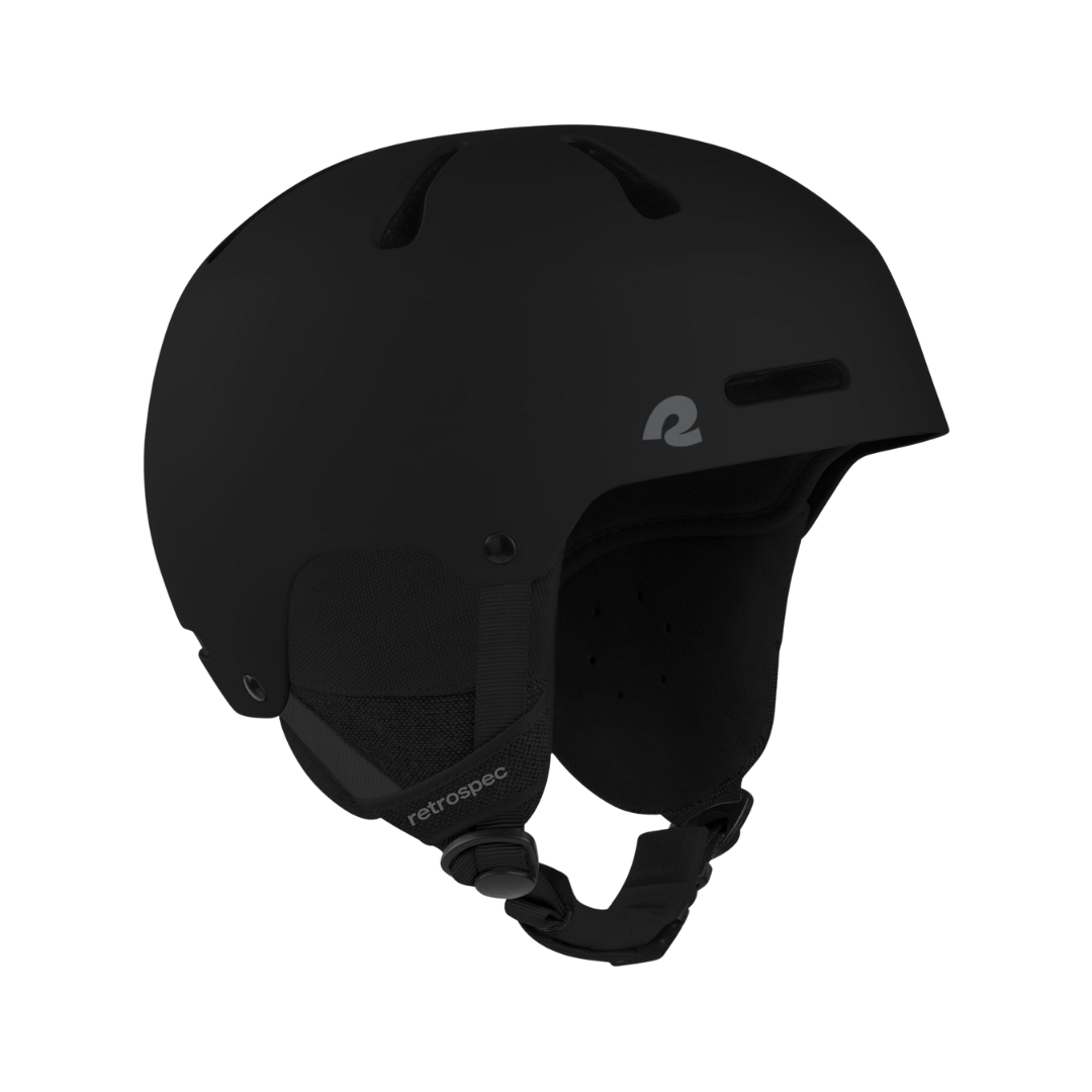 Retrospec Matte Black / Large: 59-62cm Retrospec Comstock Ski & Snowboard Helmet Retrospec Comstock Ski & Snowboard Helmet - Ottawa Valley Air Paddle