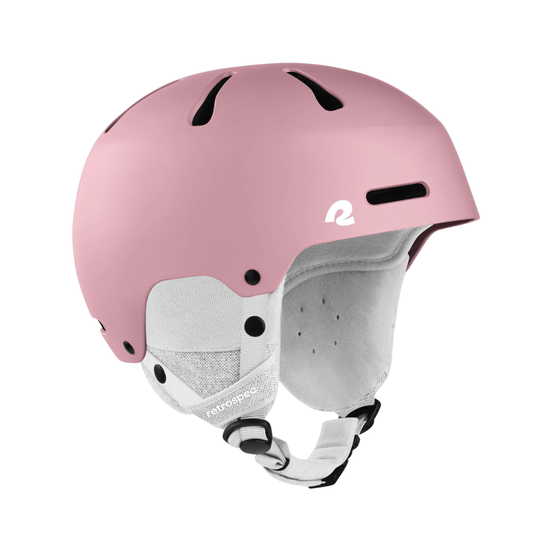 Retrospec Matte Rose / Large: 59-62cm Retrospec Comstock Ski & Snowboard Helmet Retrospec Comstock Ski & Snowboard Helmet - Ottawa Valley Air Paddle