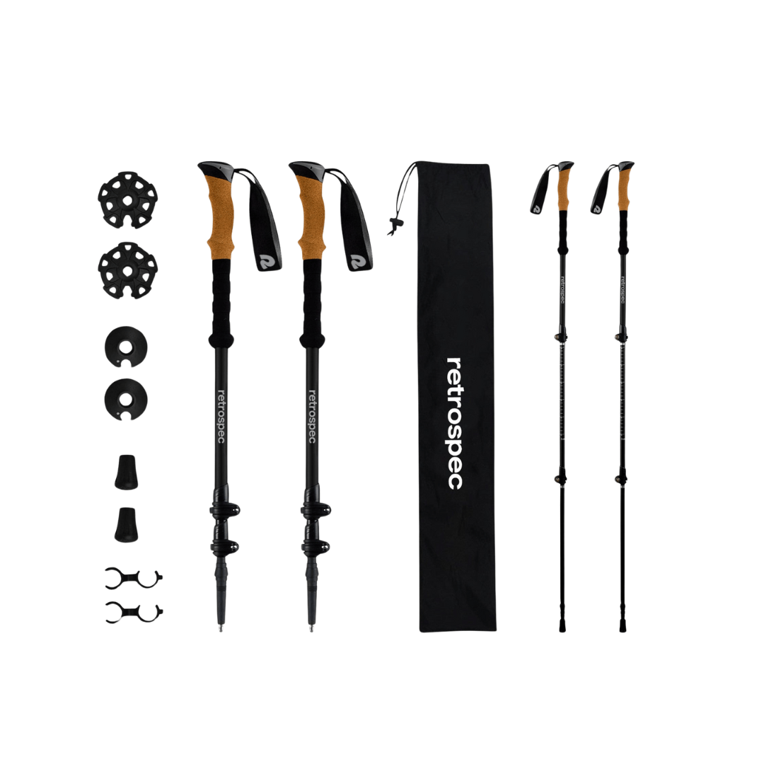 Retrospec Retrospec Solstice Aluminum Hiking Poles Retrospec Solstice Aluminum Hiking Poles - Ottawa Valley Air Paddle