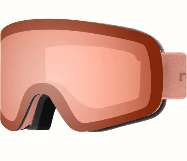 Retrospec Matte Peach and Rose Quartz Retrospec Flume Ski & Snowboard Goggles