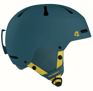 Retrospec Matte Superior Blue / X-Small: 48-51cm Retrospec Comstock Kids' Ski & Snowboard Helmet