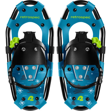Retrospec Retrospec Drifter Kids' Snowshoe Bundle With Trekking Poles