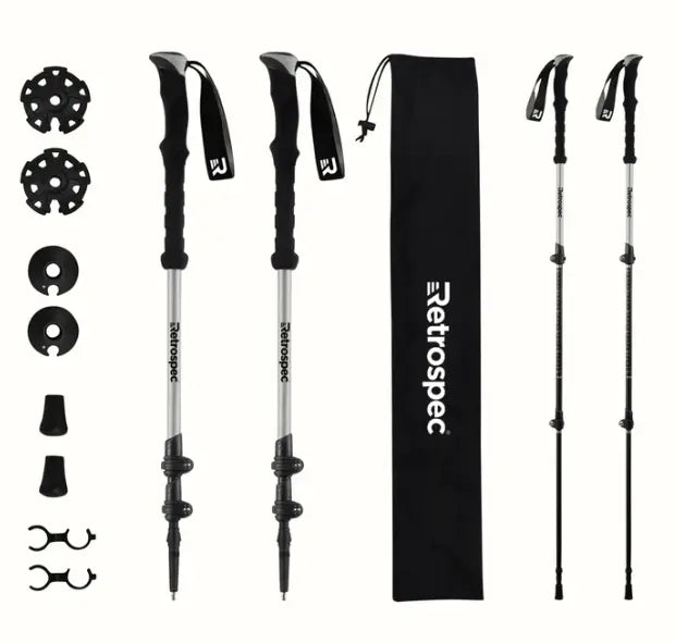 Retrospec Slate 2020 / Foam Retrospec Solstice Aluminum Hiking Poles