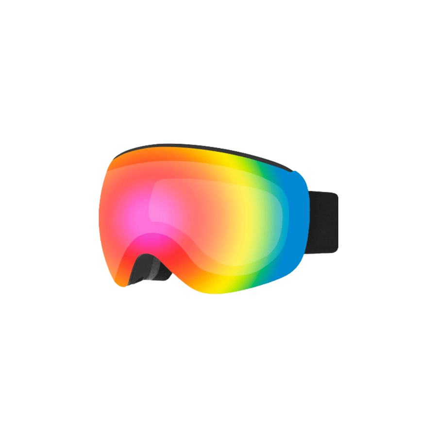 Retrospec Matte Black/Kaleido Retrospec Dipper Plus Kids' Ski & Snowboard Goggles Retrospec Dipper Plus Kids' Ski & Snowboard Goggles