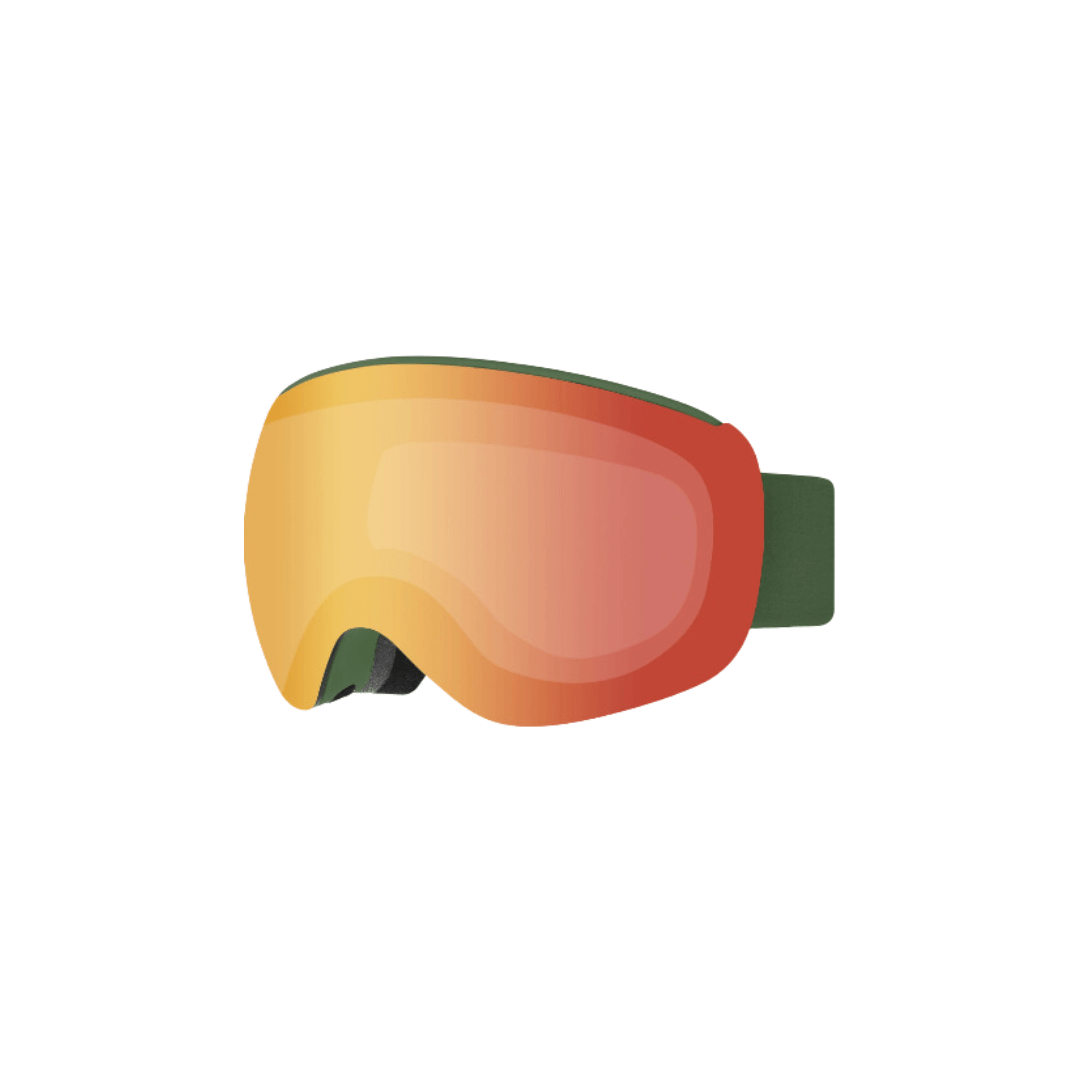 Retrospec Matte Forest/Jasper Retrospec Dipper Plus Kids' Ski & Snowboard Goggles Retrospec Dipper Plus Kids' Ski & Snowboard Goggles