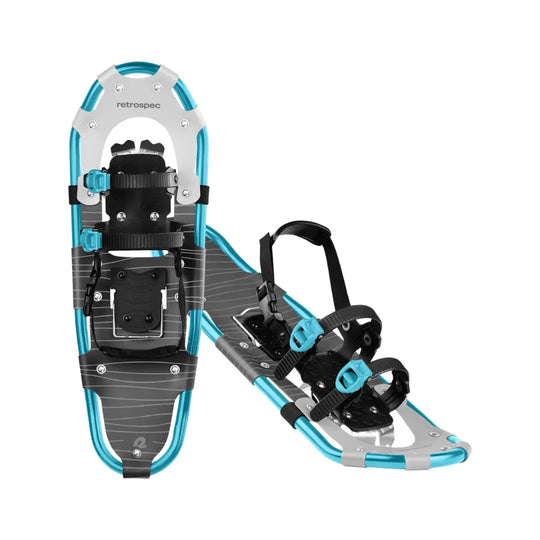 Retrospec Drifter Lightweight Snowshoes, Ice Cap