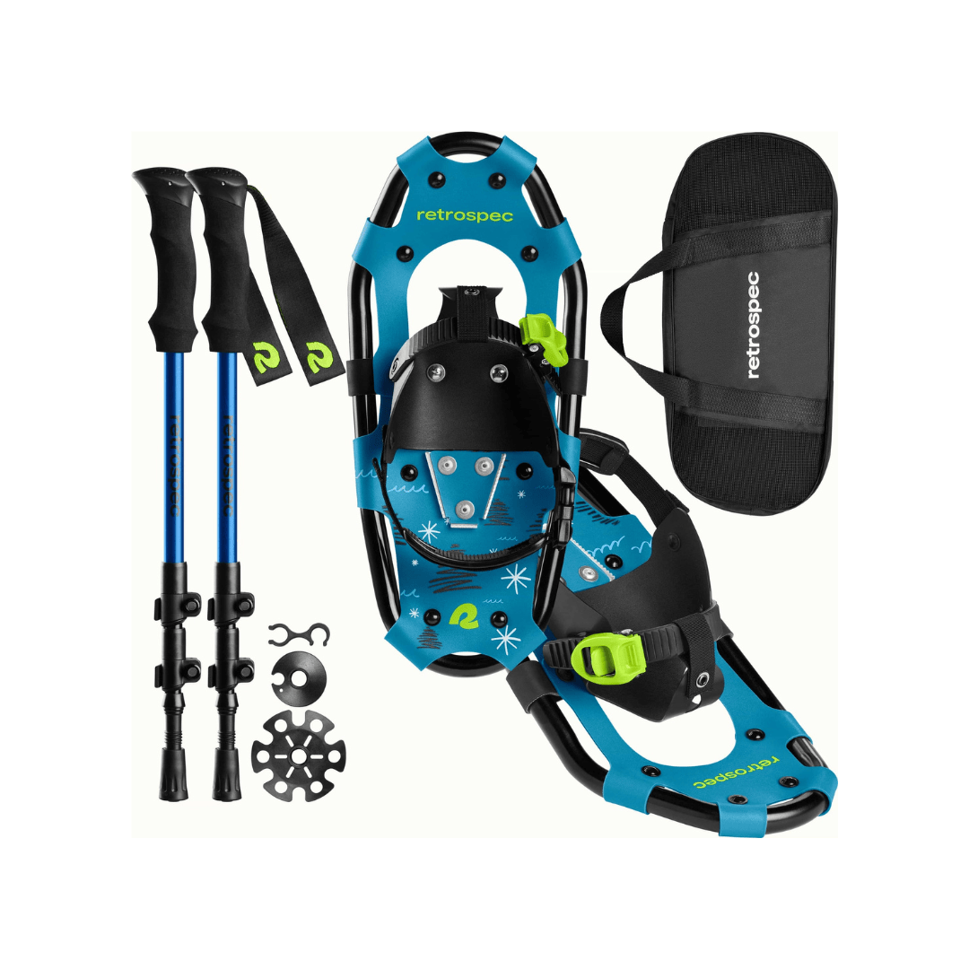Retrospec Retrospec Drifter Kids' Snowshoe Bundle with Trekking Poles Retrospec Drifter Kids' Snowshoe Bundle with Trekking Poles - Ottawa 