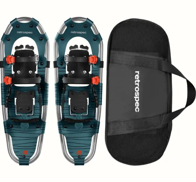 Retrospec Superior Blue / 21 in (80-120lbs) Retrospec Drifter Lightweight Snowshoes