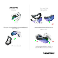 Salomon Salomon Sentry Prime Sigma Unisex Goggles Salomon Sentry Prime Sigma Goggles | Ottawa Valley Air Paddle