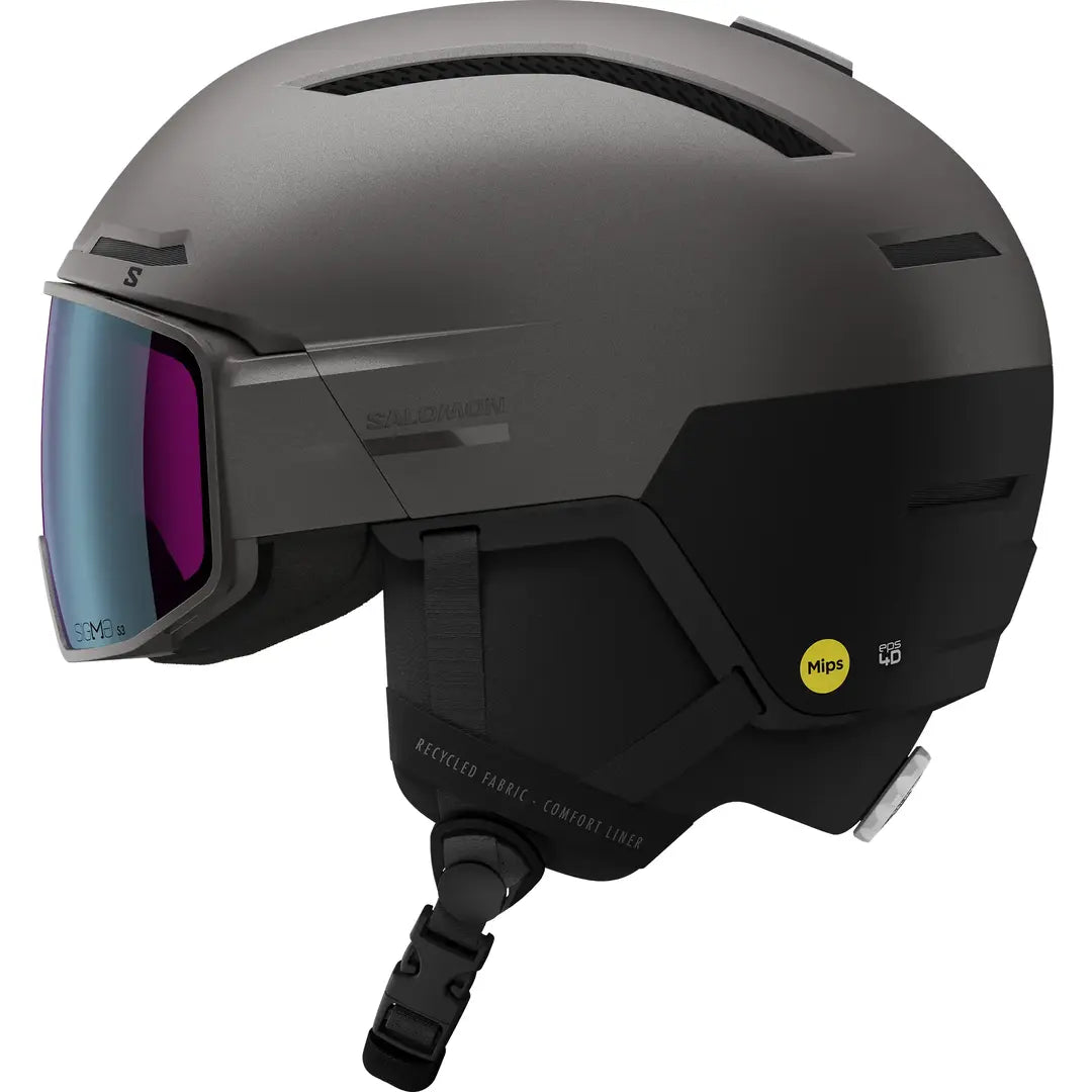 Salomon Salomon Driver Pro Sigma MIPS Unisex Helmet Salomon Driver Pro Sigma MIPS Visor Helmet | Ottawa Valley Air Paddle