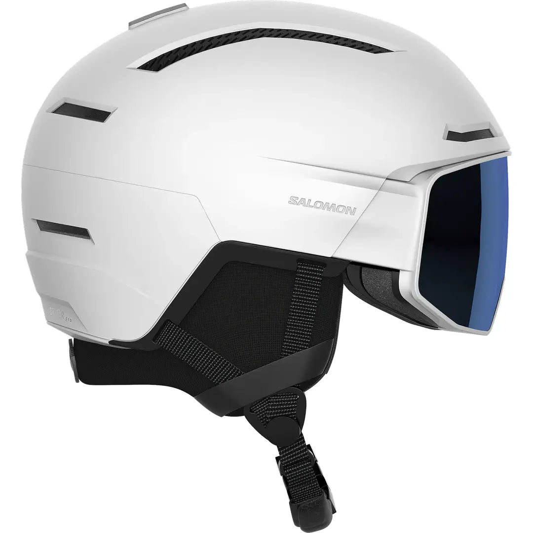 Salomon White / Small (53-56cm) Salomon Driver Pro Sigma MIPS Unisex Helmet Salomon Driver Pro Sigma MIPS Visor Helmet | Ottawa Valley Air Paddle