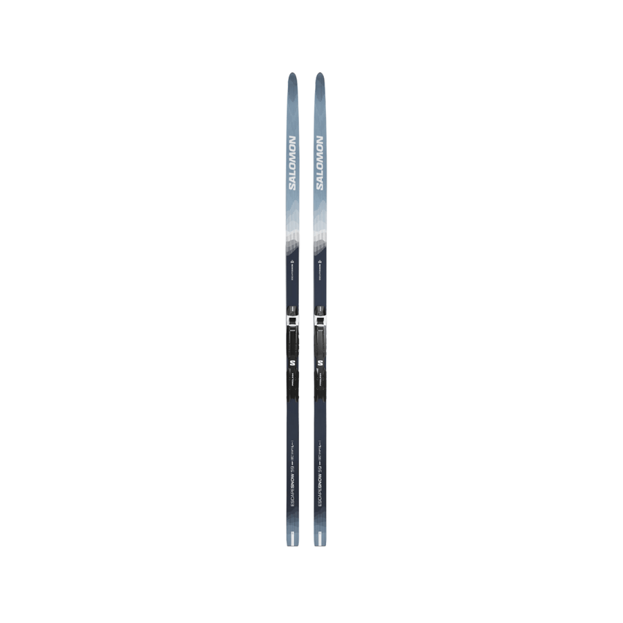 Salomon Salomon ESCAPE SNOW 59 Grip Pre Drilled: Unisex Classic Nordic Ski Salomon ESCAPE SNOW 59 Grip Pre Drilled: Unisex Classic Nordic Ski - 