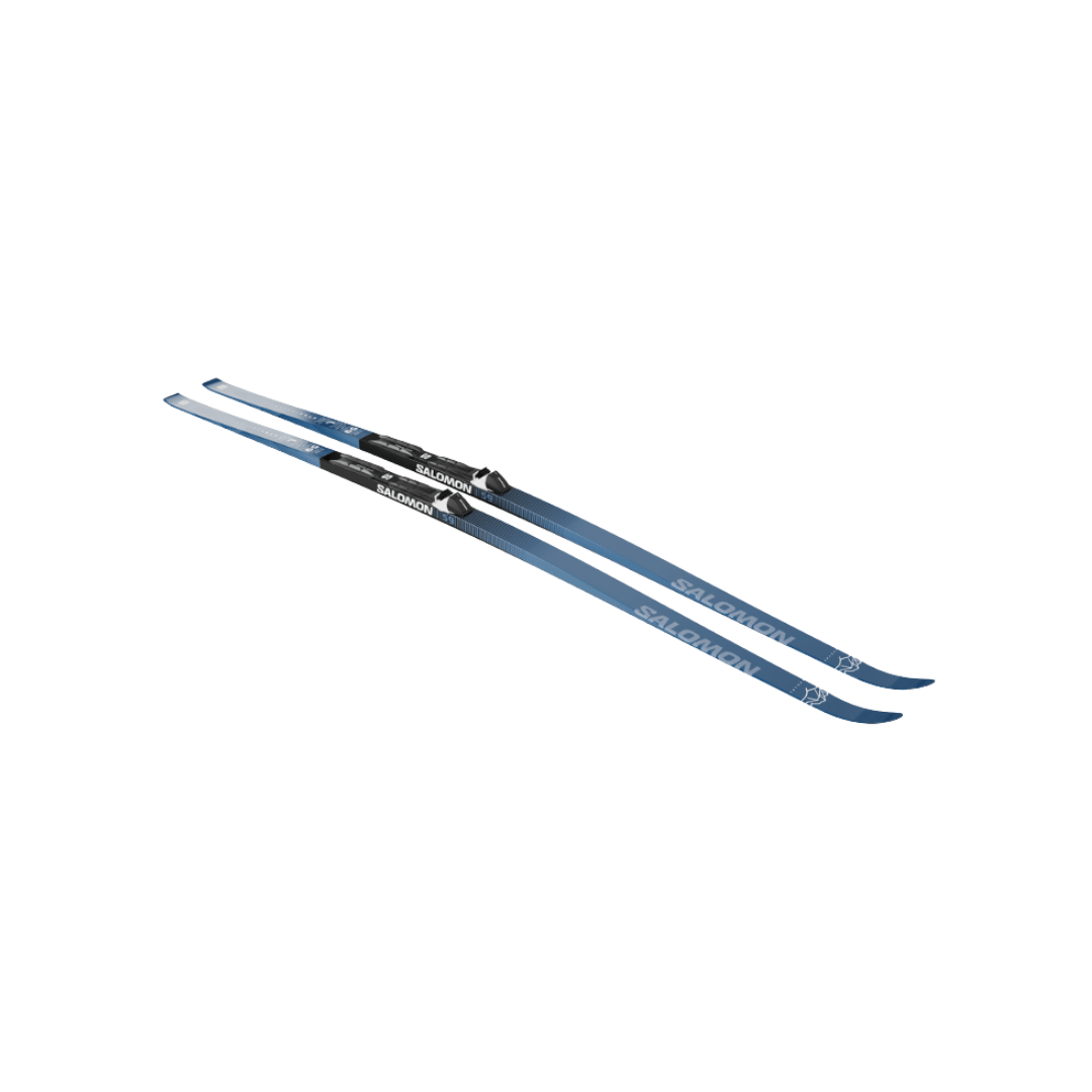 Salomon Salomon ESCAPE SNOW 59 POSI (and Prolink Auto): Unisex Classic Nordic Ski Package Salomon ESCAPE SNOW 59 POSI (and Prolink Auto): Unisex Classic Nordic 