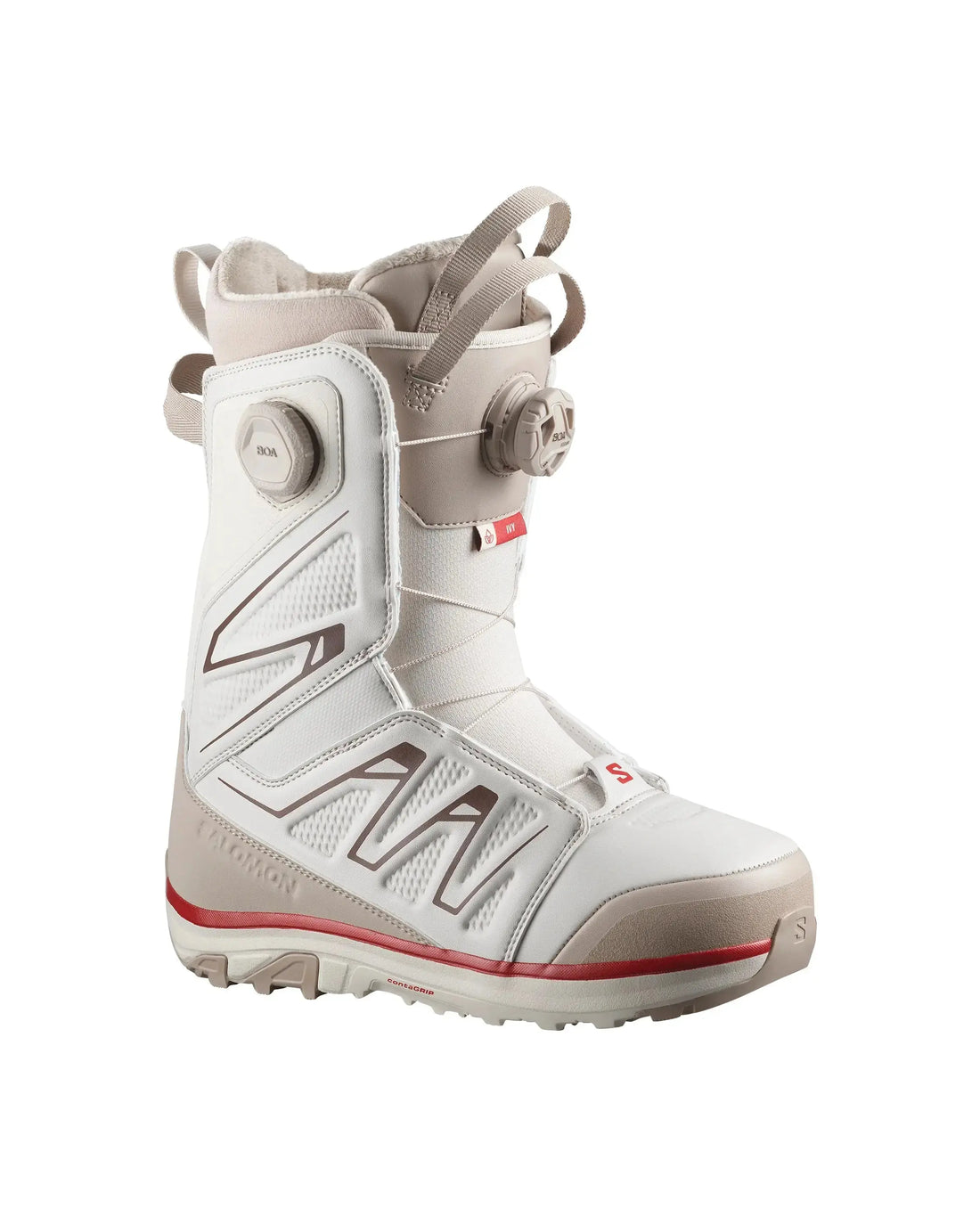 Salomon Ivy BOA SJ Women's Snowboard Boot 2027, Almond Milk
