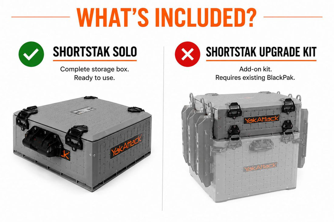 YakAttack Shortstak Solo Storage Box
