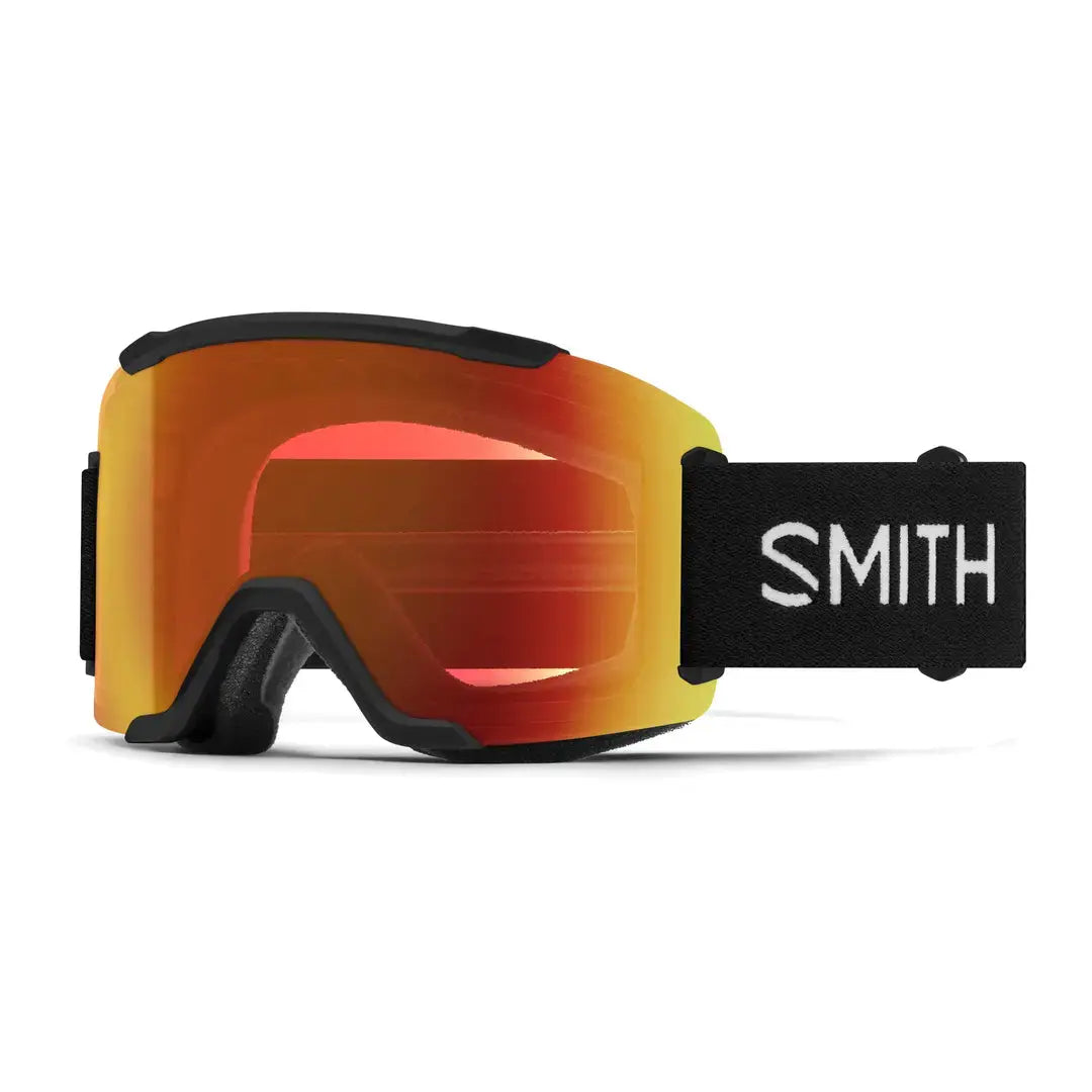 Smith Optics Black | ChromaPop Everyday Red Mirror Smith Optics Squad Unisex Goggles (FW26) Smith Squad Goggles 26/27 | ChromaPop Ski Goggles