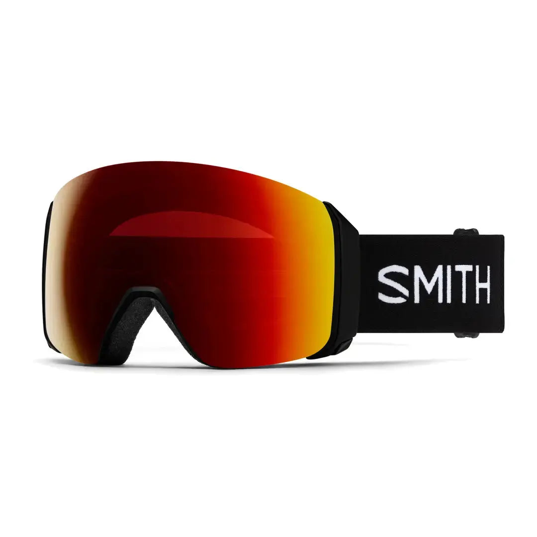 Smith Optics Black | ChromaPop Sun Red Mirror Smith Optics 4D MAG XL Unisex Goggles Smith 4D MAG XL Goggles | OTG Ski & Snowboard Goggles