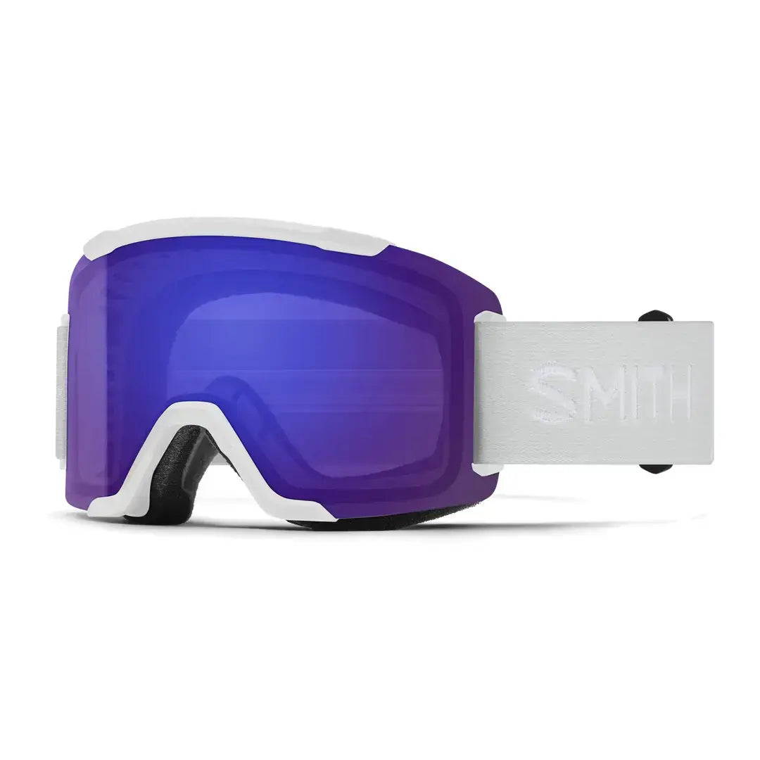 Smith Optics White Vapor | ChromaPop Everyday Violet Mirror Smith Optics Squad Unisex Goggles (FW26) Smith Squad Goggles 26/27 | ChromaPop Ski Goggles