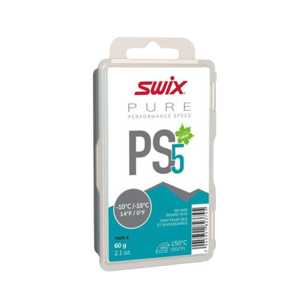 Swix 60g Swix PS5 Turquoise Glide Wax Swix PS5 Turquoise Glide Wax - Ottawa Valley Air Paddle