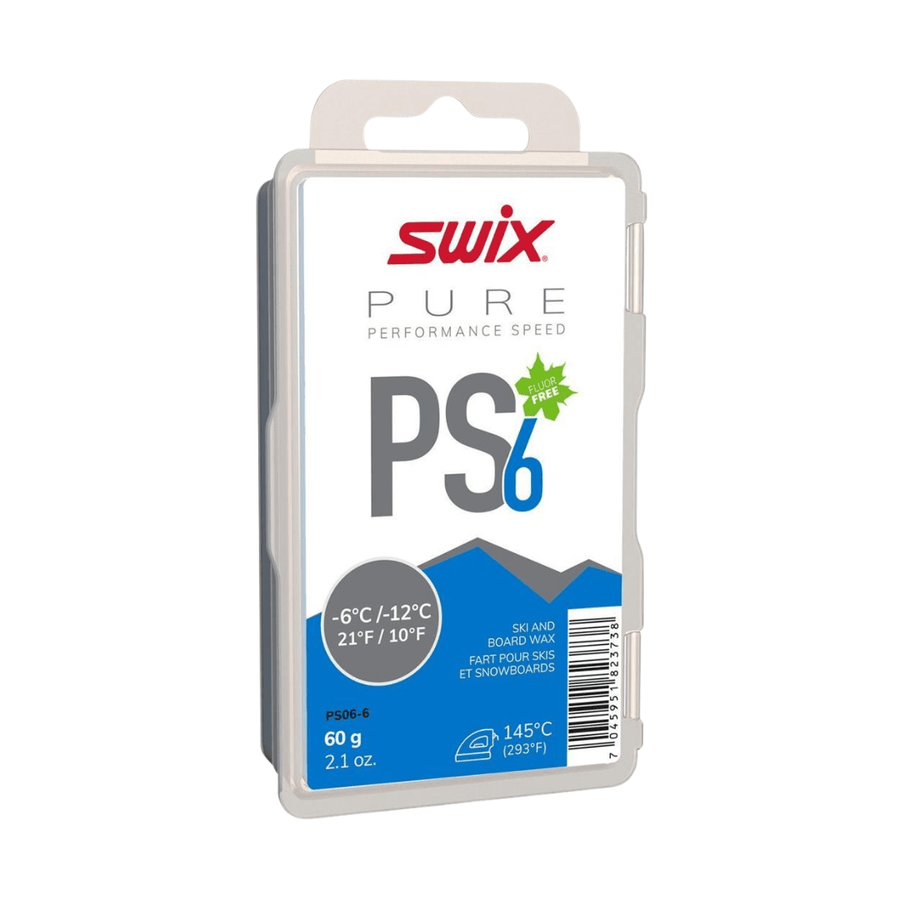 Swix 60g Swix PS6 Blue Glide Wax Swix PS6 Blue Glide Wax - Ottawa Valley Air Paddle