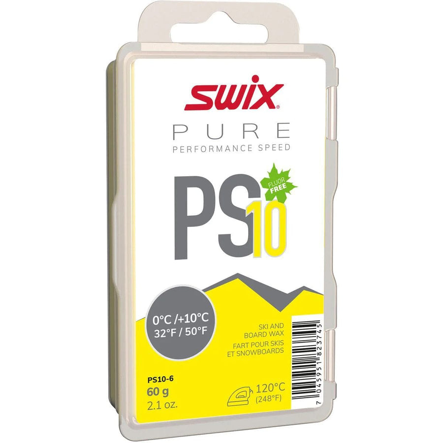 Swix Swix PS10 Yellow Glide Wax, 60g Swix PS10 Yellow Glide Wax, 60g - Ottawa Valley Air Paddle