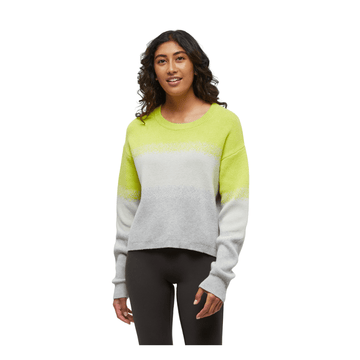 Tentree Chartreuse Heather/Fade / XS Tentree Women's Kessler Sweater Tentree Women's Kessler Sweater - Ottawa Valley Air Paddle