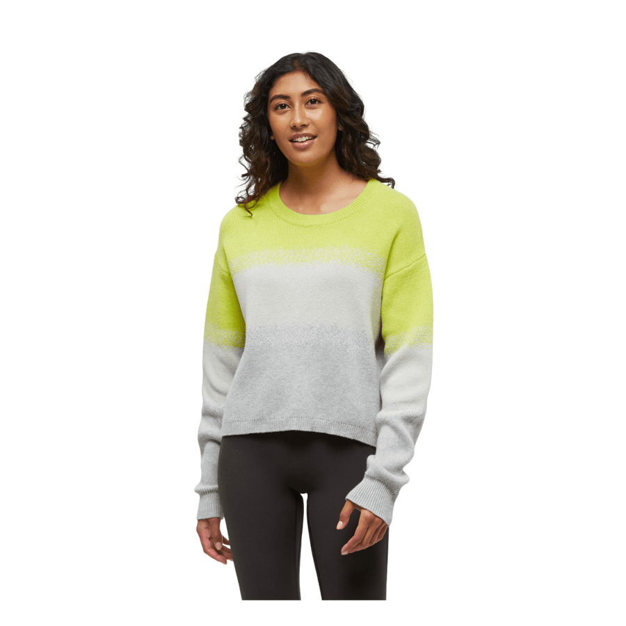 Tentree Chartreuse Heather/Fade / XS Tentree Women's Kessler Sweater Tentree Women's Kessler Sweater - Ottawa Valley Air Paddle