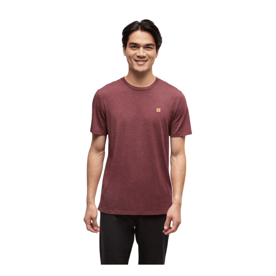 Tentree Deep Burgundy Heather / S Tentree Men's Baker T-Shirt Tentree Men's Baker T-Shirt - Ottawa Valley Air Paddle