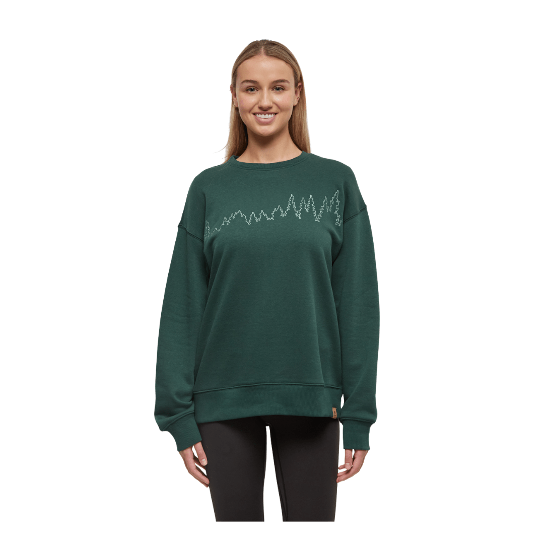Tentree Forest Pine/Jade / XS Tentree Women's Juniper Outline Crew Tentree Women's Juniper Outline Crew - Ottawa Valley Air Paddle