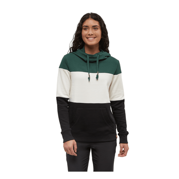 Tentree Forest Pine/Undyed/Meteorite Black / XS Tentree Women's Blocked Banshee Hoodie Tentree Women's Blocked Banshee Hoodie - Ottawa Valley Air Paddle