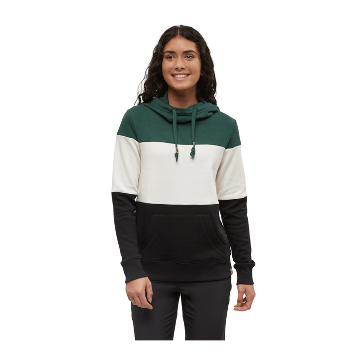 Tentree Forest Pine/Undyed/Meteorite Black / XS Tentree Women's Blocked Banshee Hoodie Tentree Women's Blocked Banshee Hoodie - Ottawa Valley Air Paddle