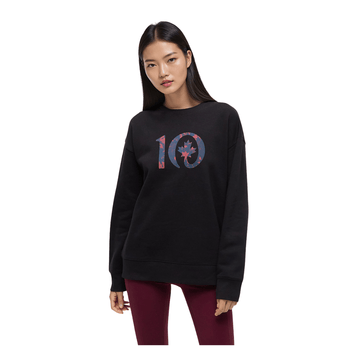 Tentree Meteorite Black/Crimson / XS Tentree Women's Maple Crew Tentree Women's Maple Crew - Ottawa Valley Air Paddle