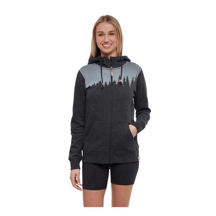 Tentree Meteorite Black Heather / XS Tentree Women's Juniper Zip Hoodie Tentree Women's Juniper Zip Hoodie - Ottawa Valley Air Paddle
