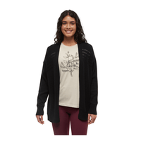 Tentree Meteorite Black / XS Tentree Women's Prairies Cardigan Tentree Women's Prairies Cardigan - Ottawa Valley Air Paddle