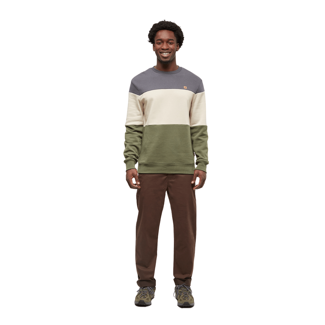 Tentree Tentree Men's Blocked Reynard Crew Tentree Men's Blocked Reynard Crew - Ottawa Valley Air Paddle