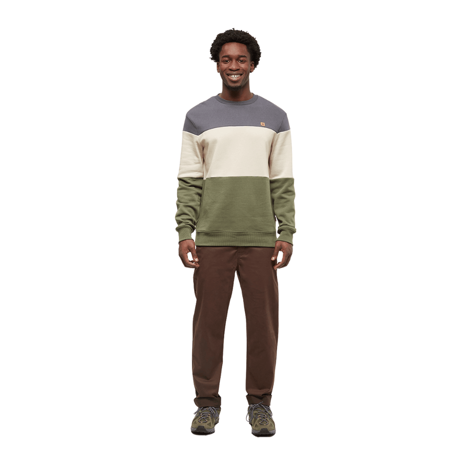 Tentree Tentree Men's Blocked Reynard Crew Tentree Men's Blocked Reynard Crew - Ottawa Valley Air Paddle
