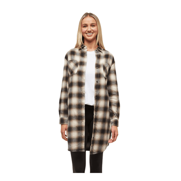 Tentree Warm Oak/Shadow Plaid / XS Tentree Women's Hayden Dress Tentree Women's Hayden Dress - Ottawa Valley Air Paddle