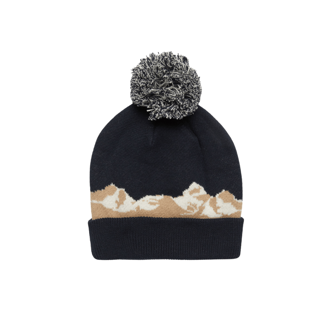 Tentree Midnight Blue/Birchwood Tentree Mountain Scenic Pom Beanie Tentree Mountain Scenic Pom Beanie - Ottawa Valley Air Paddle