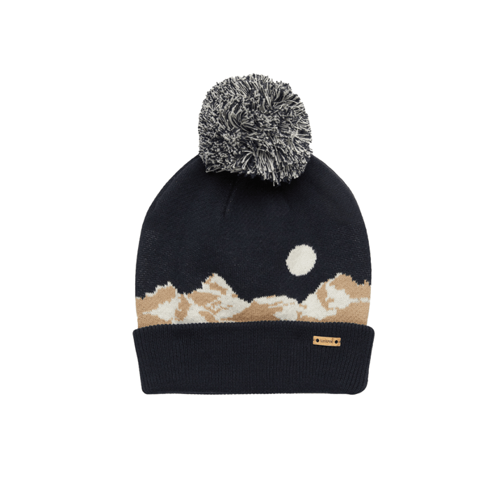 Tentree Midnight Blue/Birchwood Tentree Mountain Scenic Pom Beanie Tentree Mountain Scenic Pom Beanie - Ottawa Valley Air Paddle