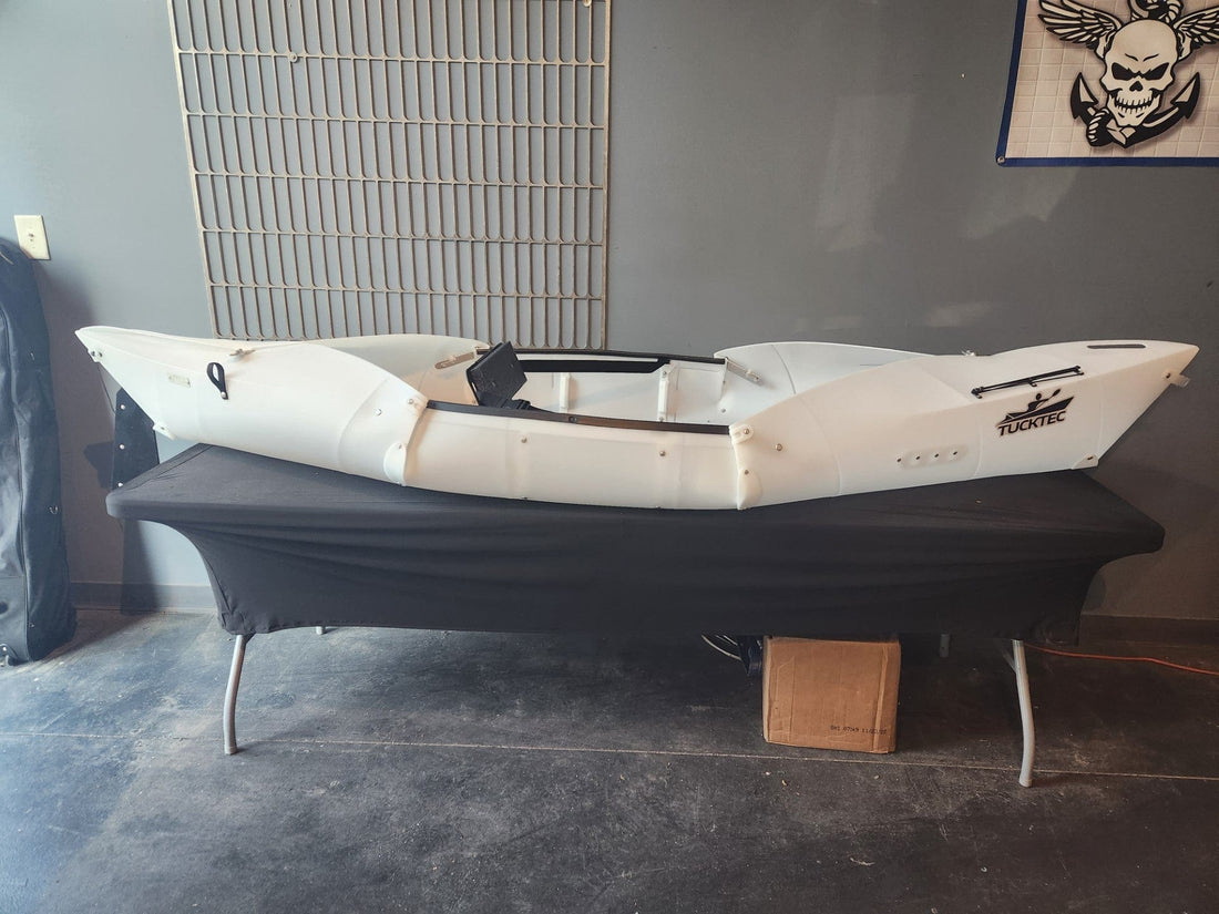 Tucktec 2023 10' Tucktec Folding Kayak 10' Tucktec Folding Kayak - Affordable, Portable, and Durable Kayak
