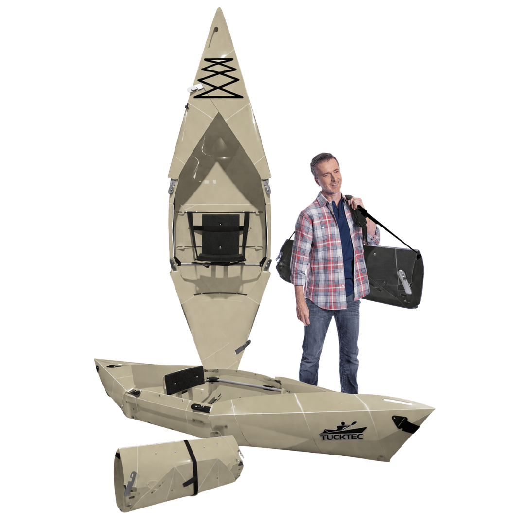Tucktec Tan Tucktec 10' Folding Kayak 10' Tucktec Folding Kayak - Ottawa Valley Air Paddle