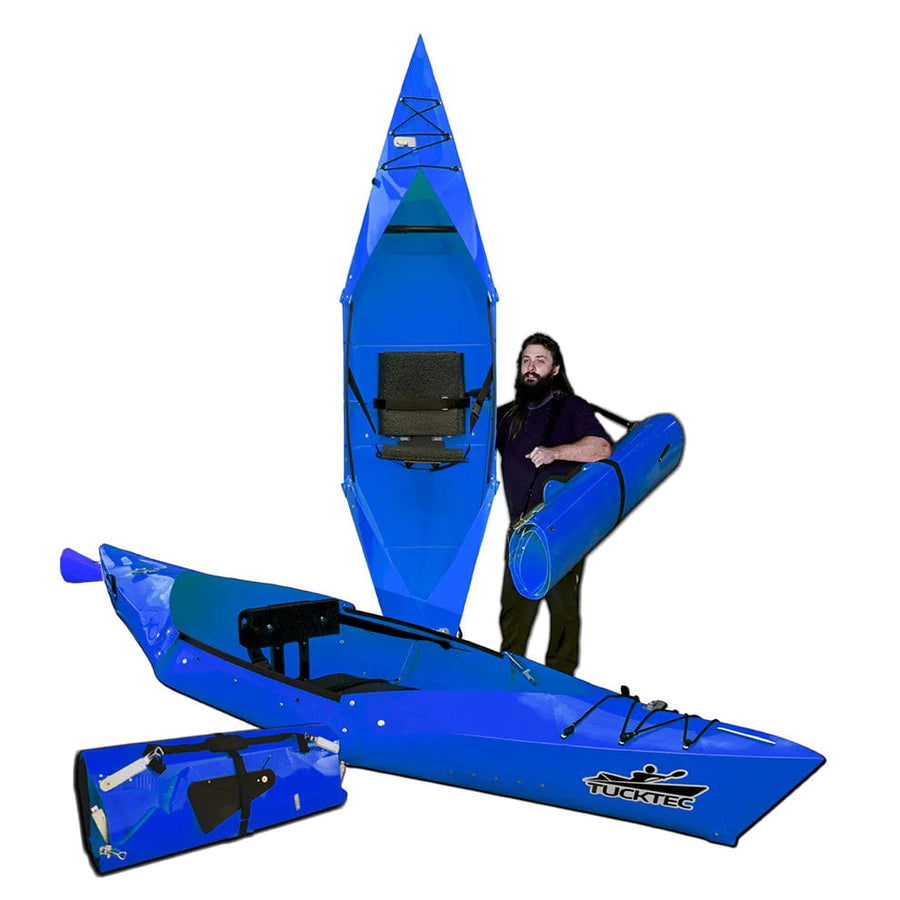 10' Tucktec Folding Kayak Affordable, Portable, and Durable Kayak