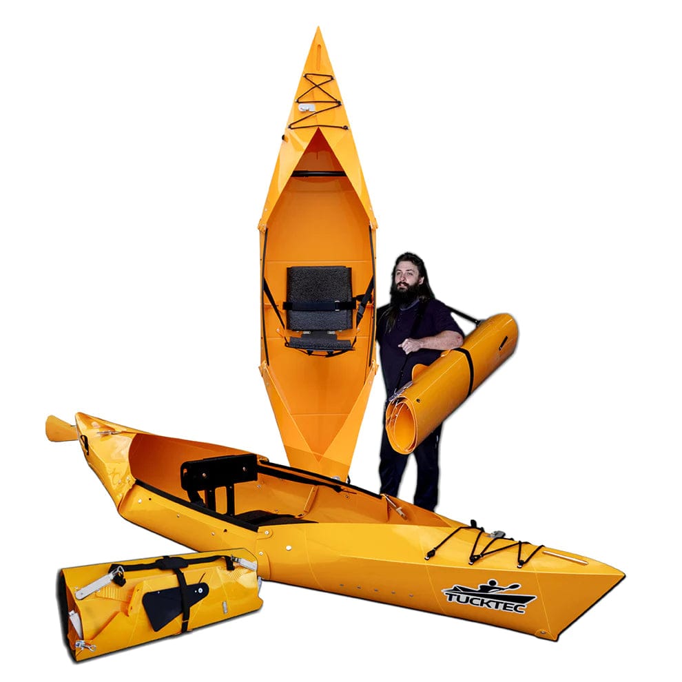 10' Tucktec Folding Kayak Affordable, Portable, and Durable Kayak