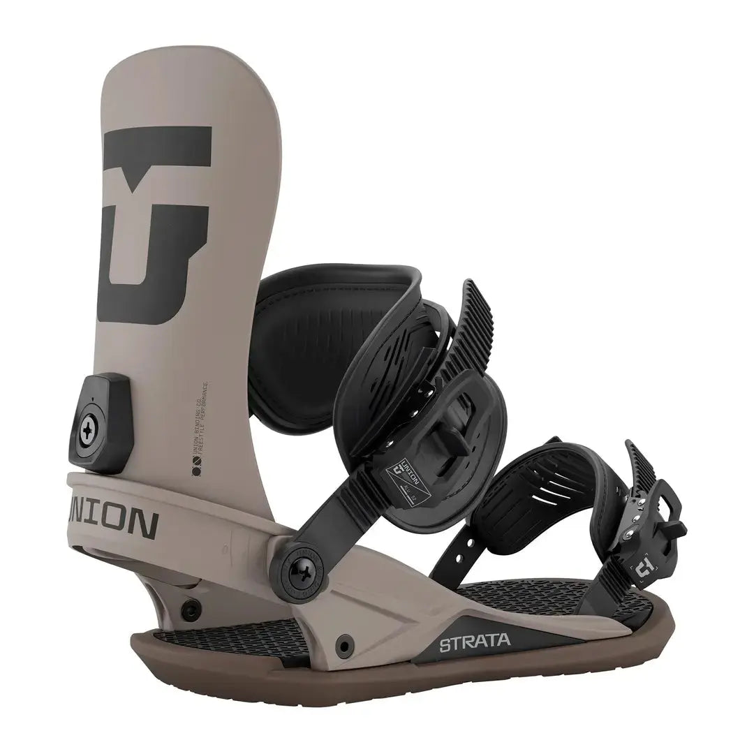 Union Brown / S Union Strata Men's Snowboard Binding 2027 Union Strata Snowboard Binding 2027 | Park & Freestyle