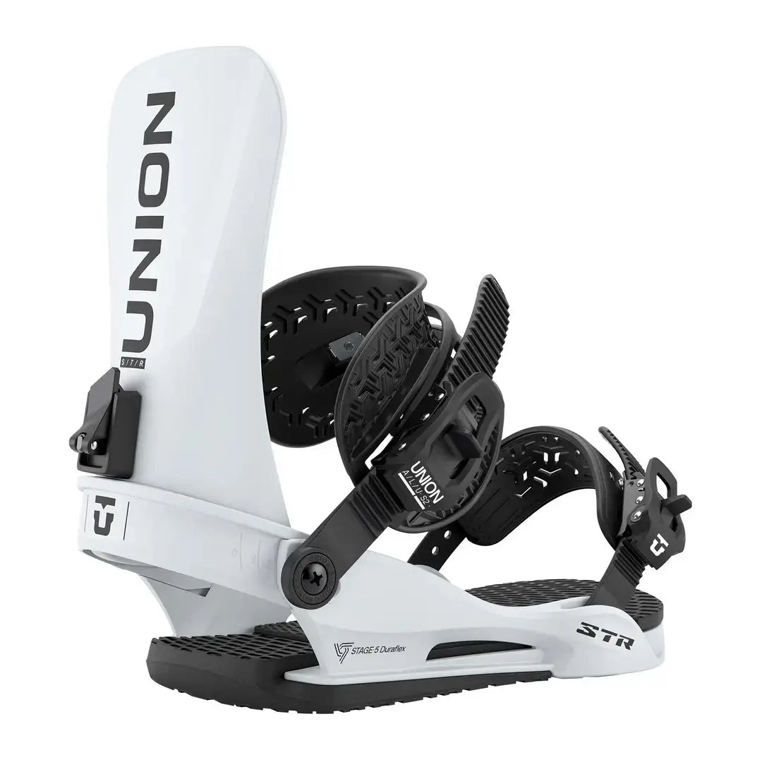 Union Grey / S Union STR Men's Snowboard Binding 2027 Union STR Snowboard Binding 2027 | Beginner to Intermediate